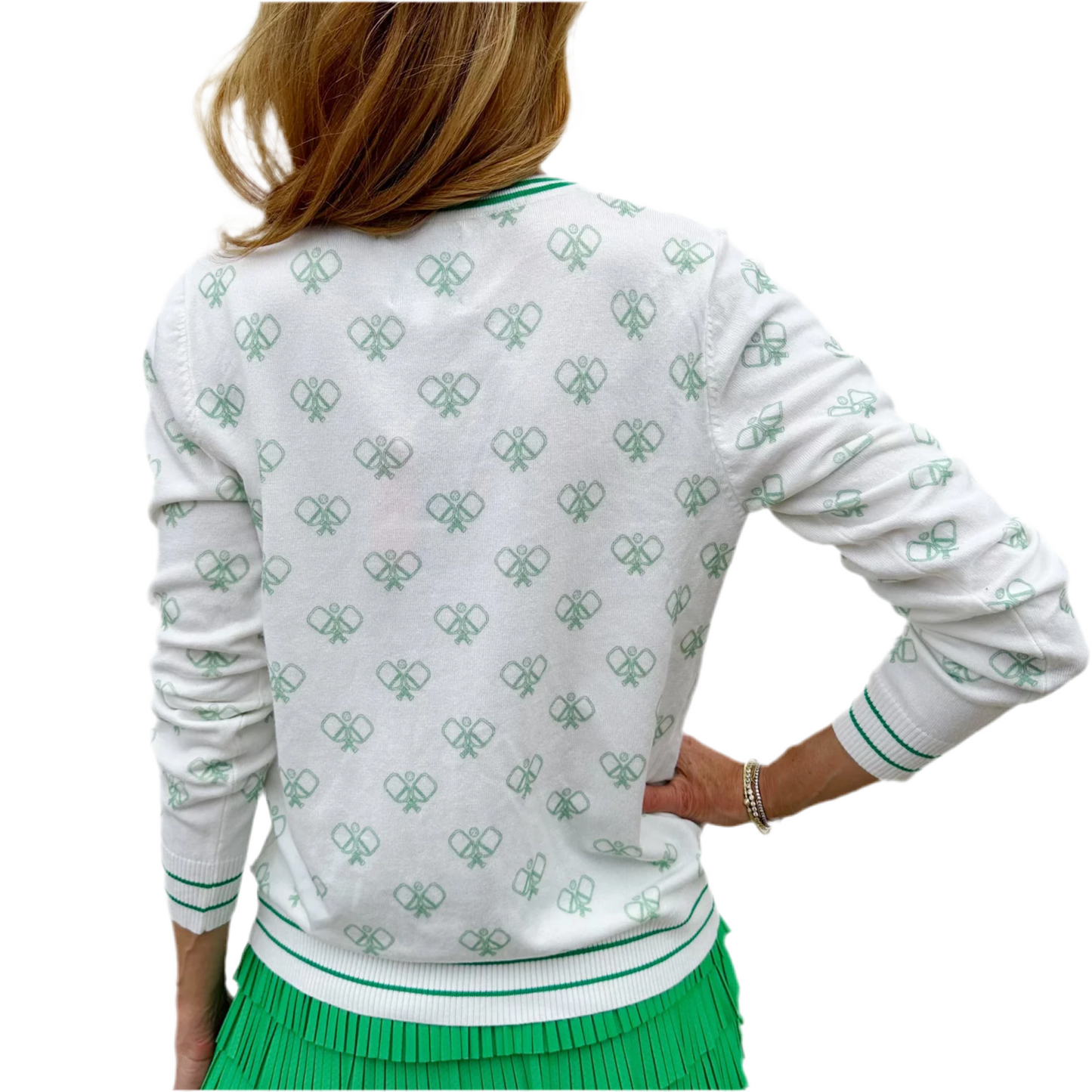 PICKLEBALL CARDI GREEN CC