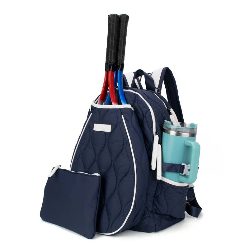 TENNIS COURTSIDE BACKBPACK - NAVY