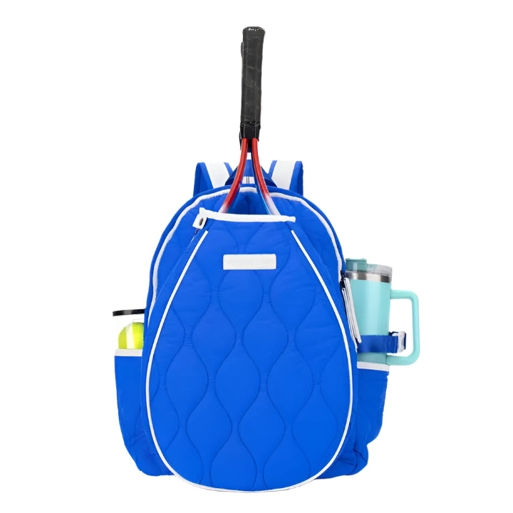 TENNIS COURTSIDE BACKBPACK - ELECTRIC BLUE