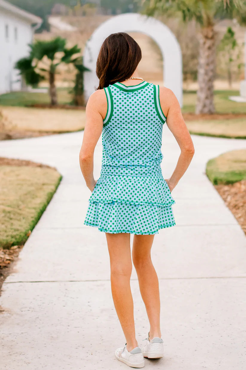 RUFFLE SKIRT - DOTS MASTERS