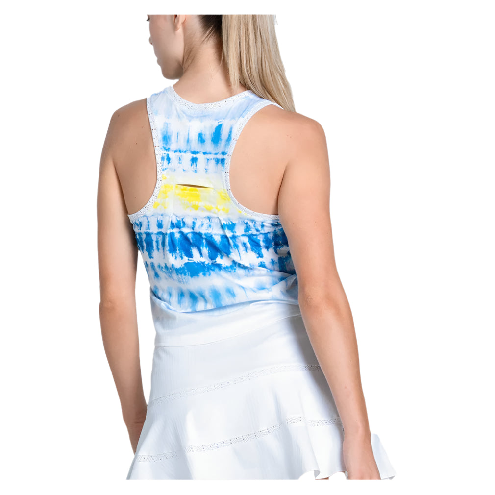 SHIBORI WAVE TANK- ROYAL