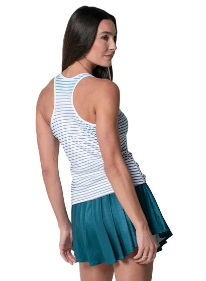 CONTOUR RIB TANK - WHITE