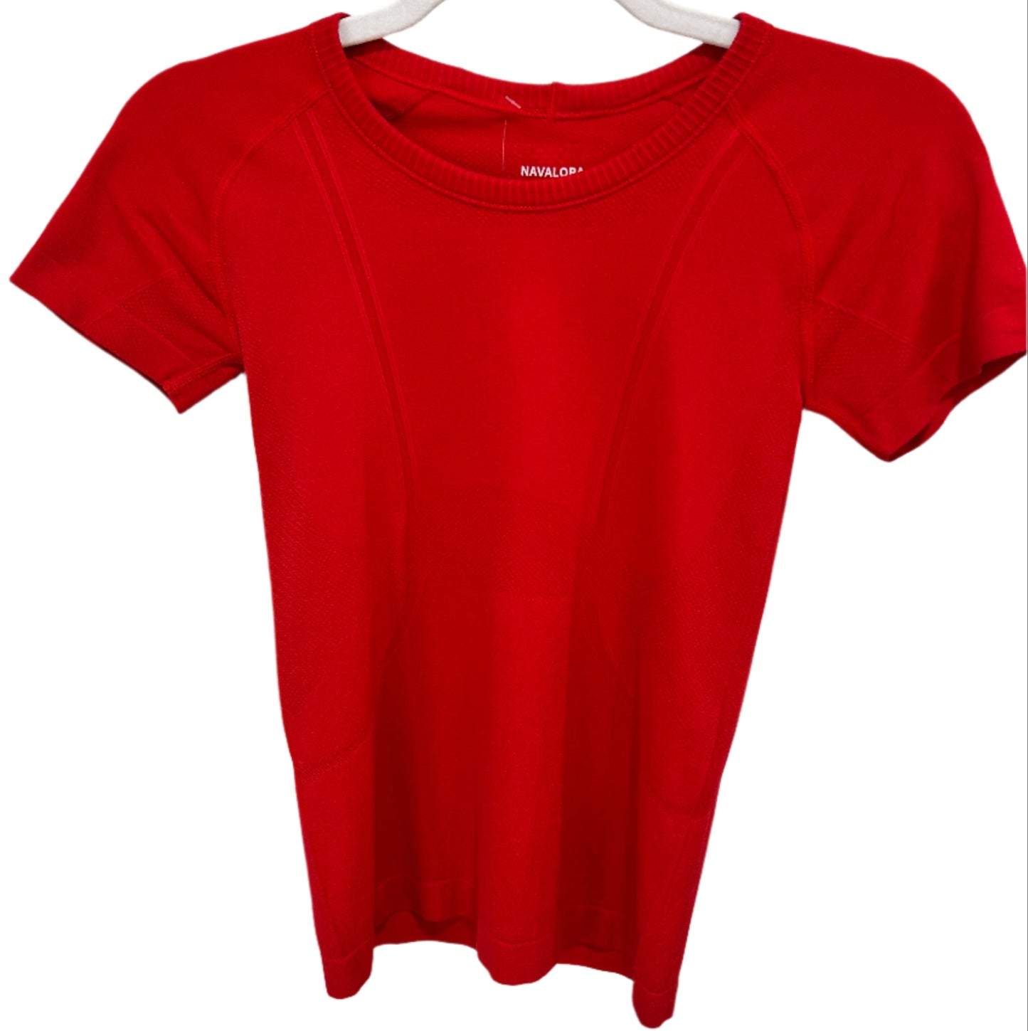 NAOMI ACTIVE TOP SS RED