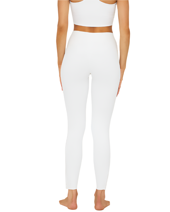 TINSLEY LEGGING-WHITE WAFFLE