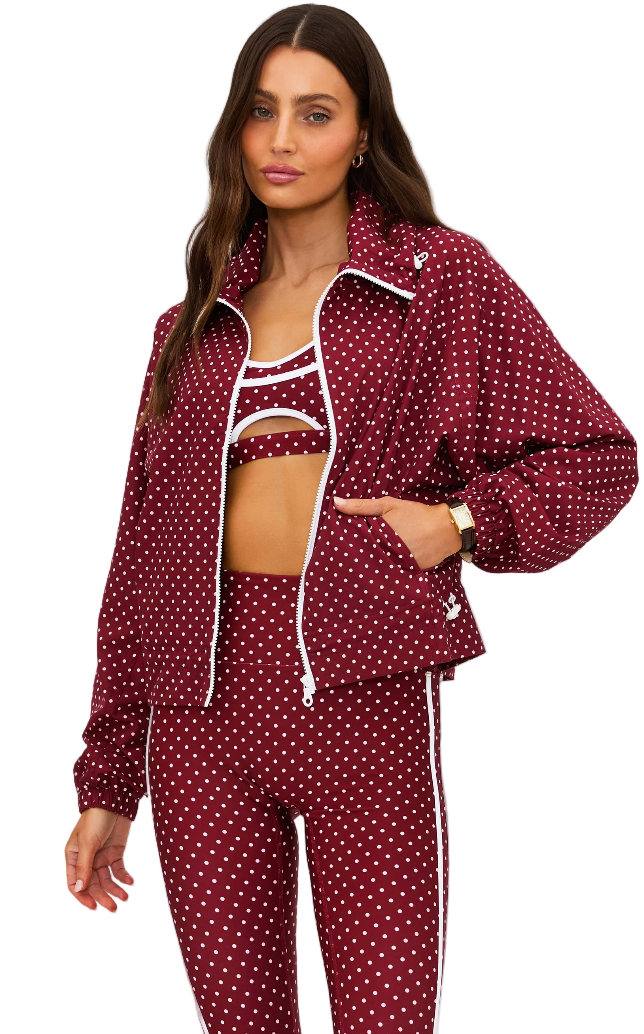 CASEN JACKET - CRIMSON DOT