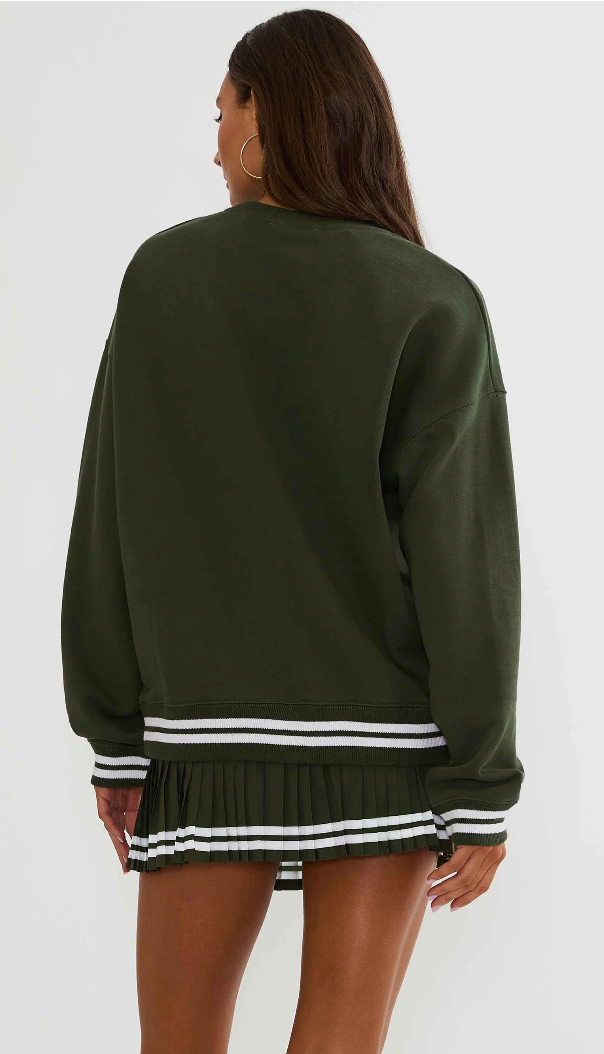 DEVYN SWEATSHIRT - RALLY GREEN