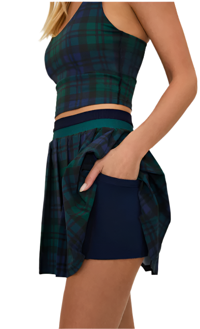 IRINA SKIRT - PLAID