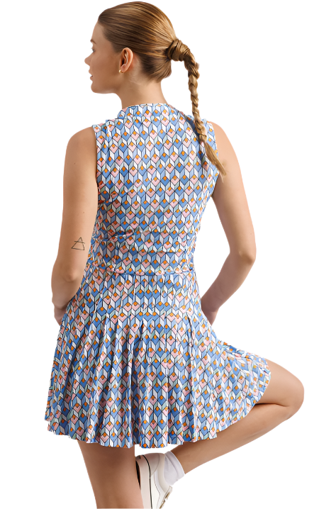 MACKENZIE DRESS - CLUB TILE
