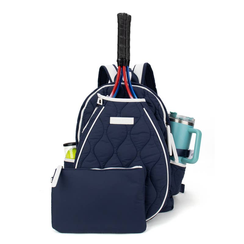 TENNIS COURTSIDE BACKBPACK - NAVY