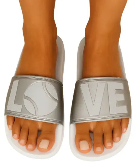 LOVE SLIDES - SILVER