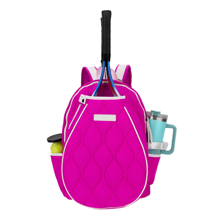 TENNIS COURTSIDE BACKPACK - VIVID PINK
