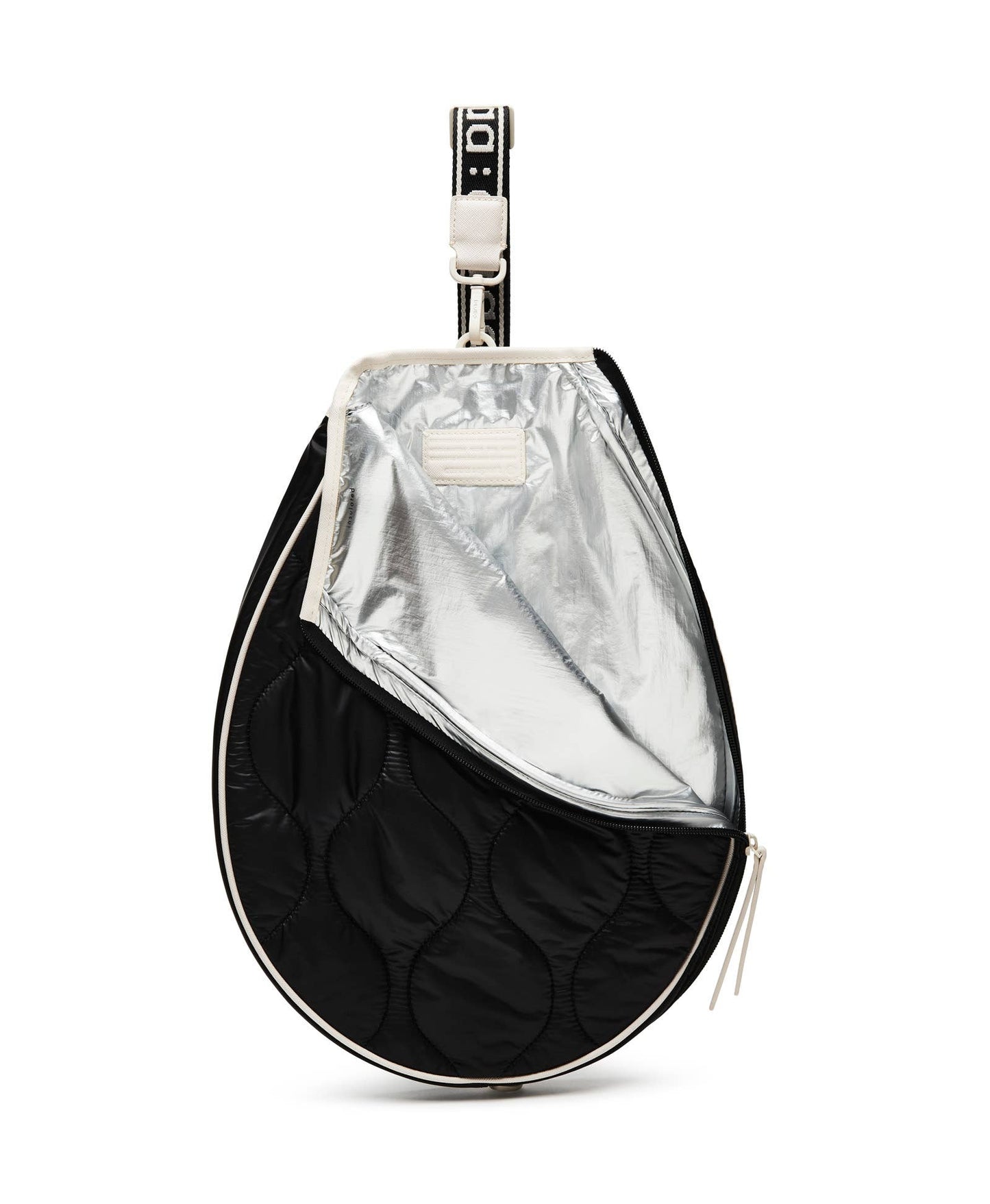 TENNIS QUILTED SLING - BLACK