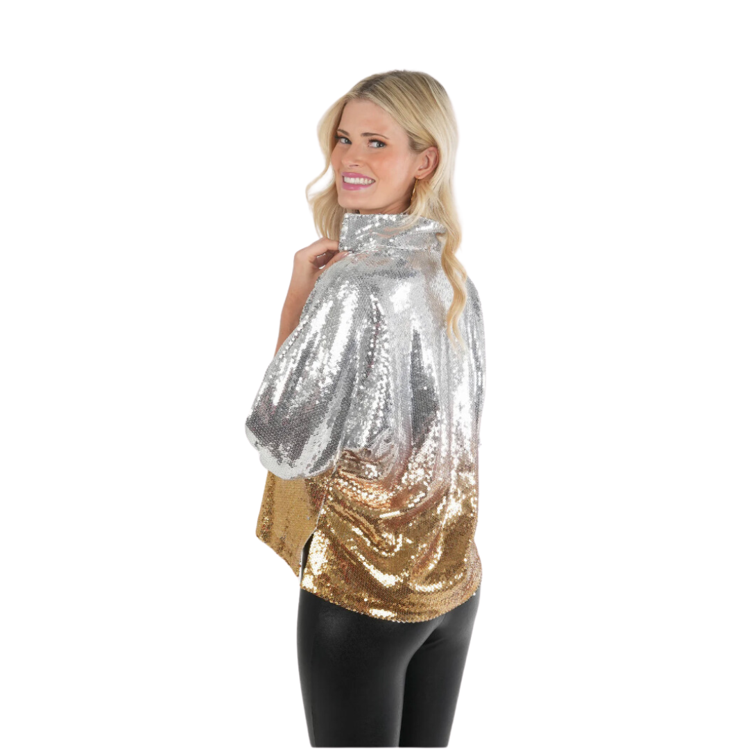 POPPY TOP - OMBRE SEQUINS
