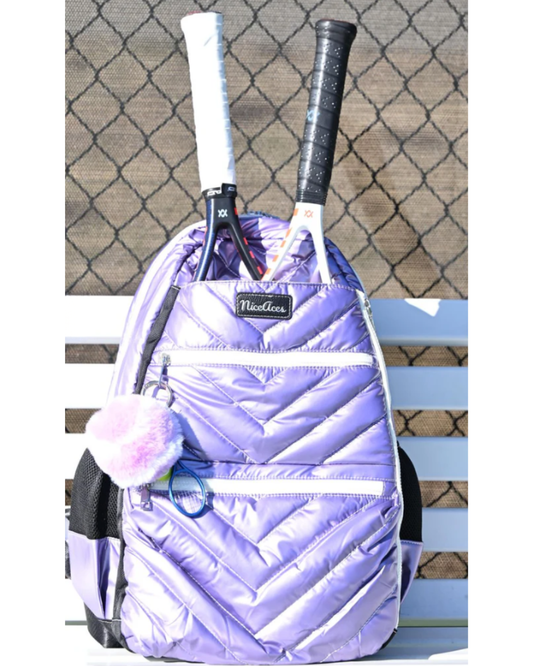 THE EMILY BACKPACK - PLUM LUXE