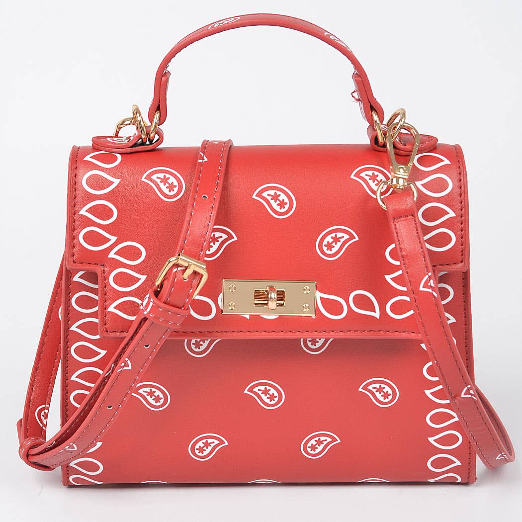 BANDANA PRINT CROSS BODY