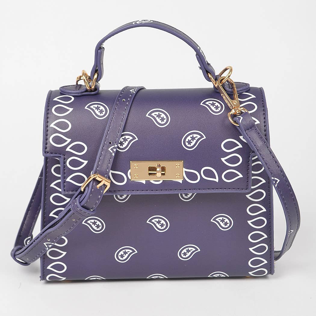 BANDANA PRINT CROSS BODY