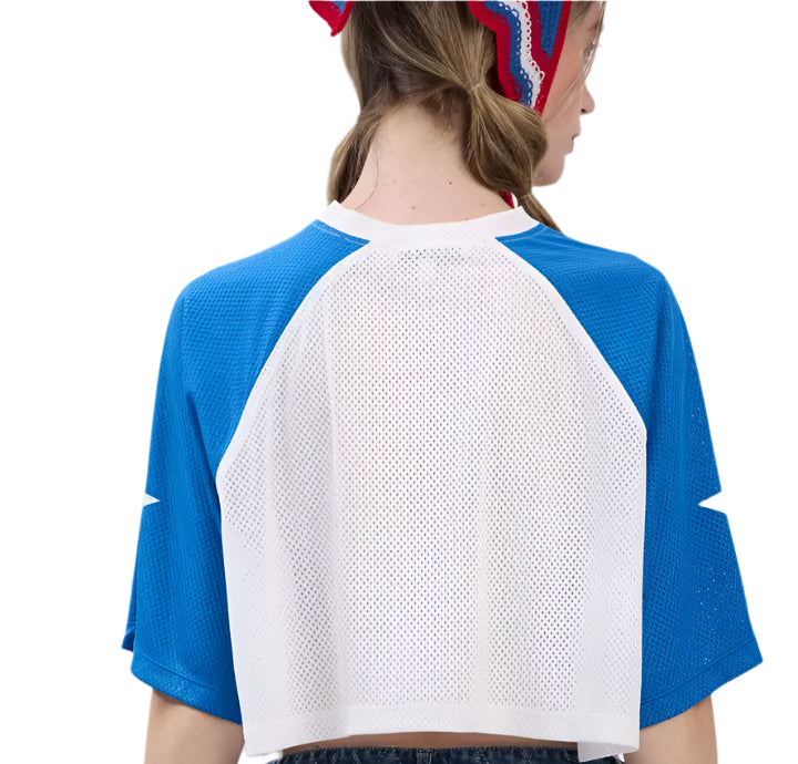 CROP STAR JERSEY - BLUE
