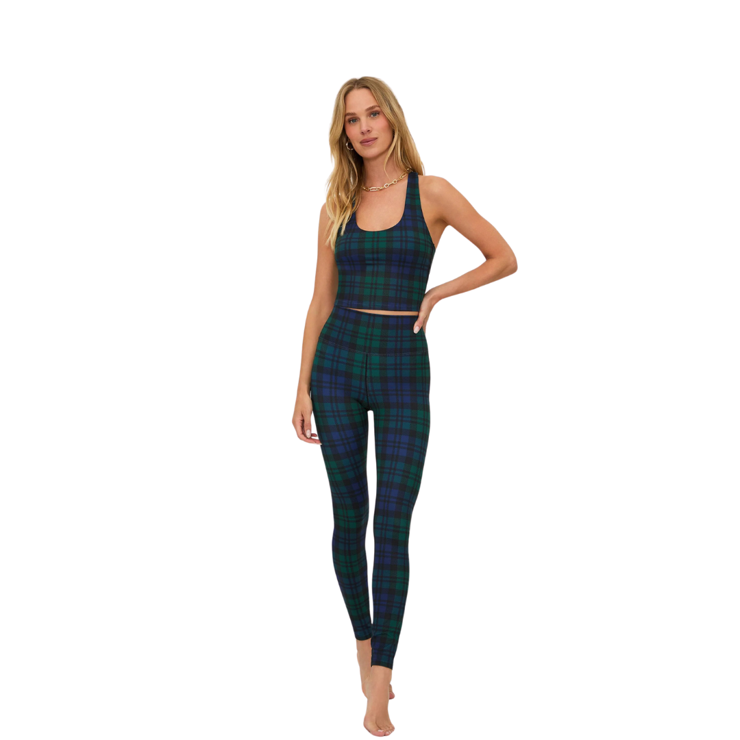 PIPER LEGGING - WINTERGREEN PLAID