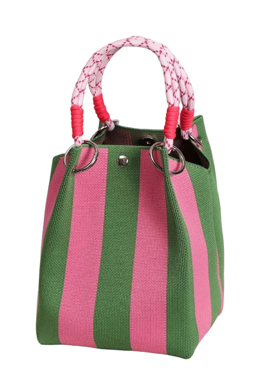 ROPE MINI TOTE - COURTSIDE STRIPES