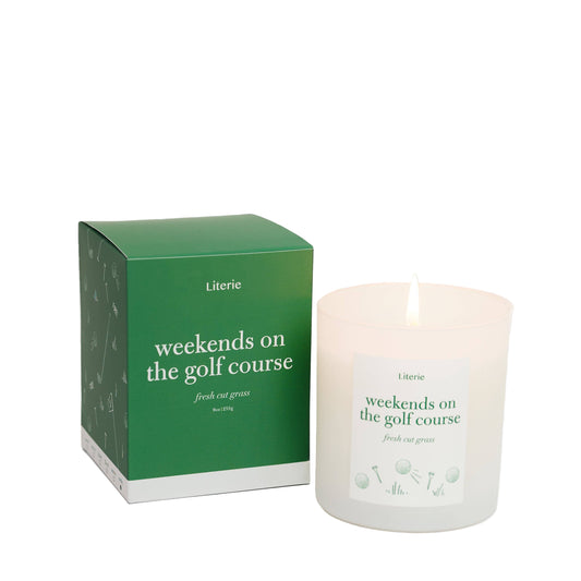 WEEKENDS ON THE GOLF COURSE CANDLE