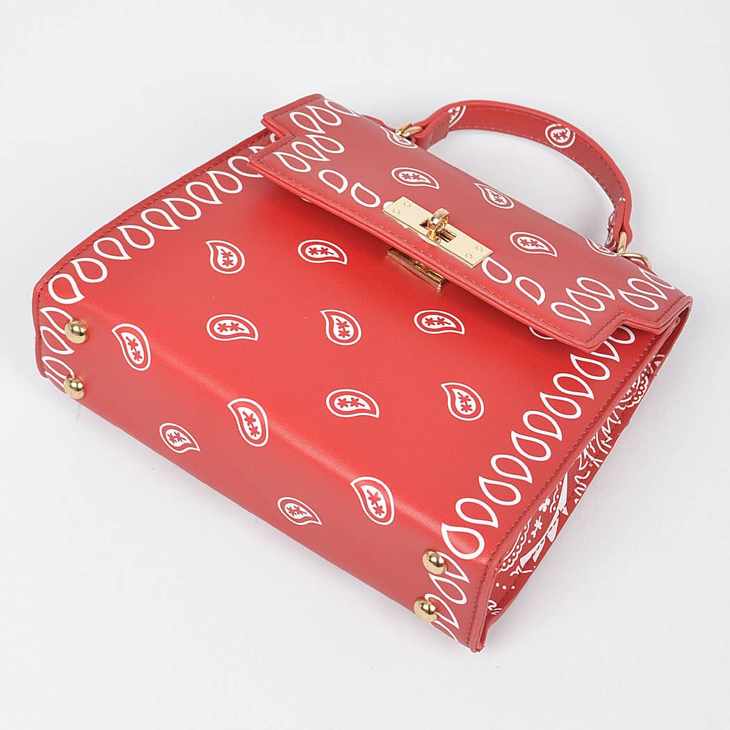 BANDANA PRINT CROSS BODY