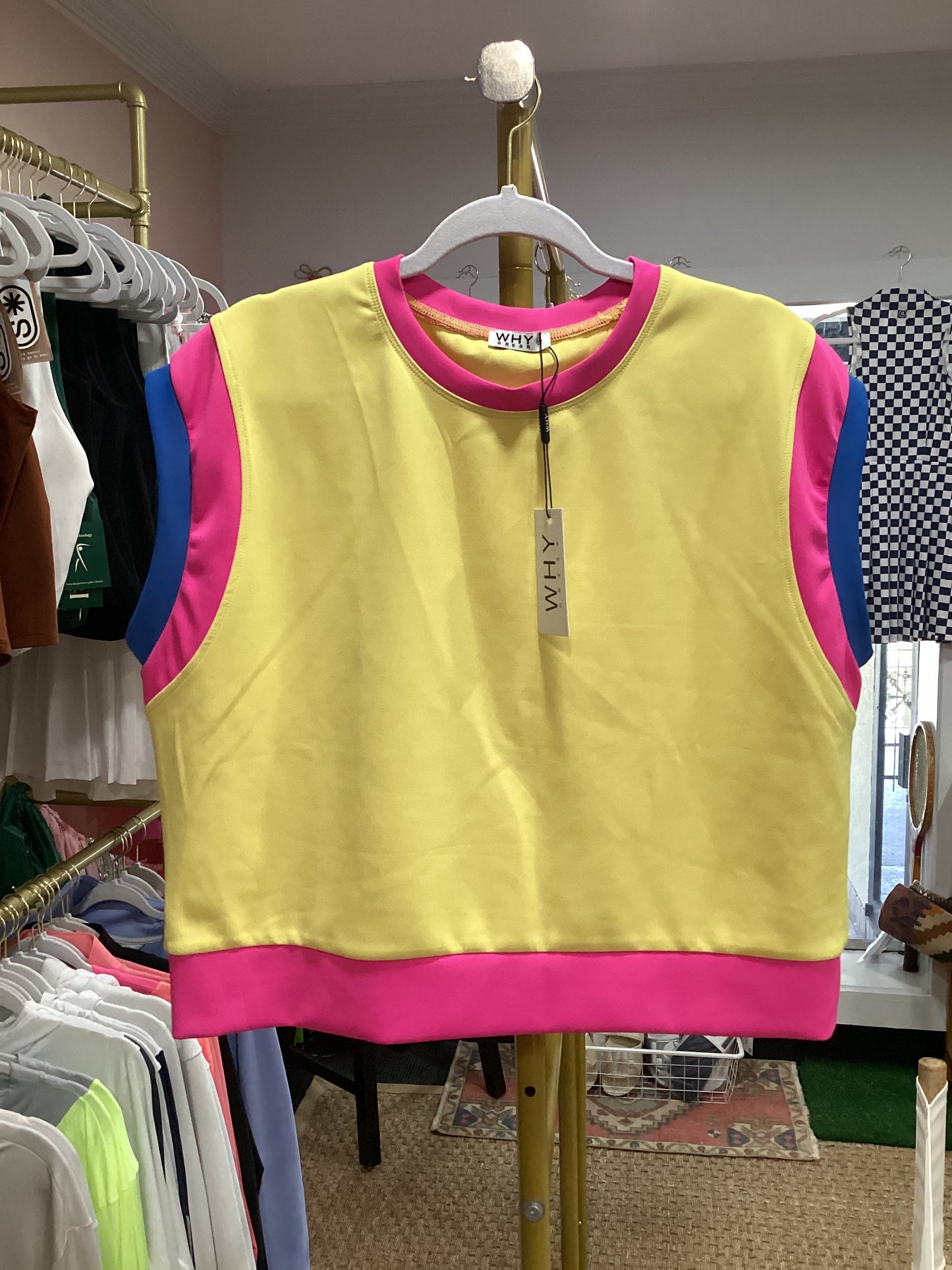 YELLOW MULTI TOP