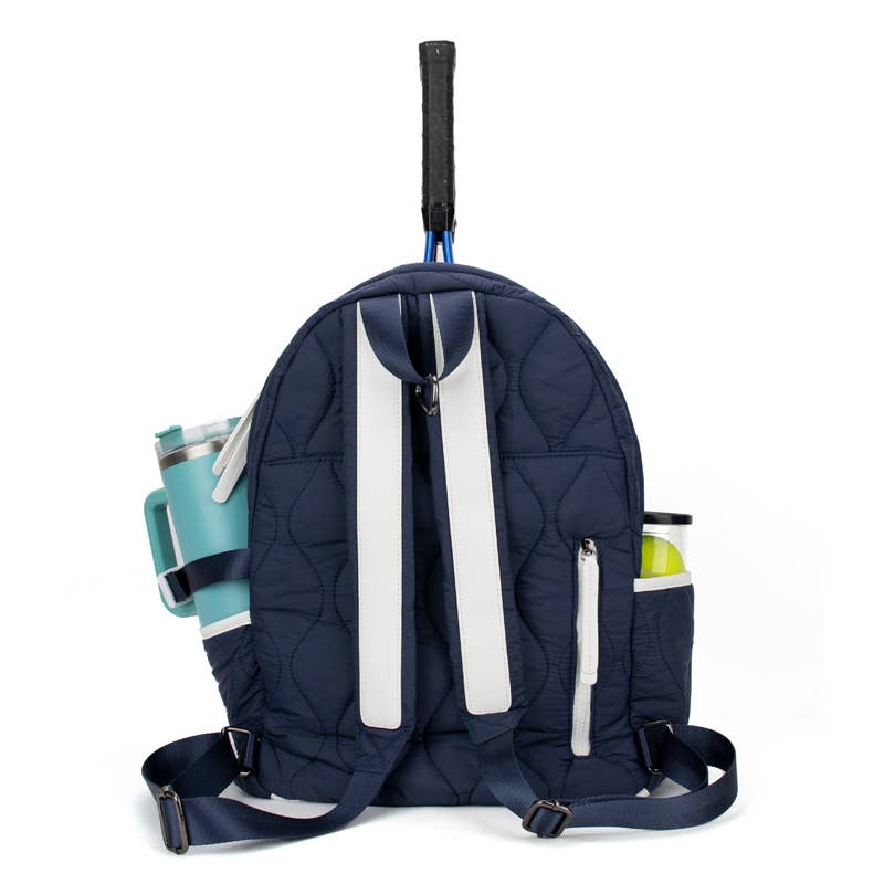 TENNIS COURTSIDE BACKBPACK - NAVY