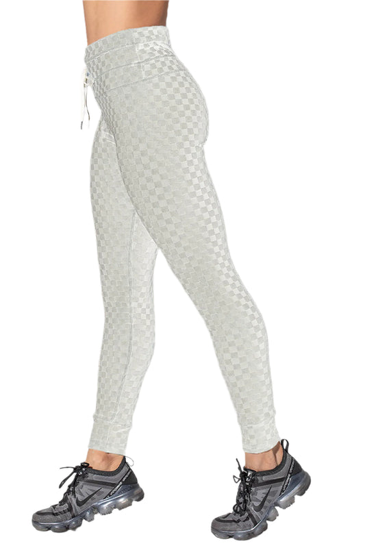 WELCOME OHM JACQUARD LEGGING - LATTE