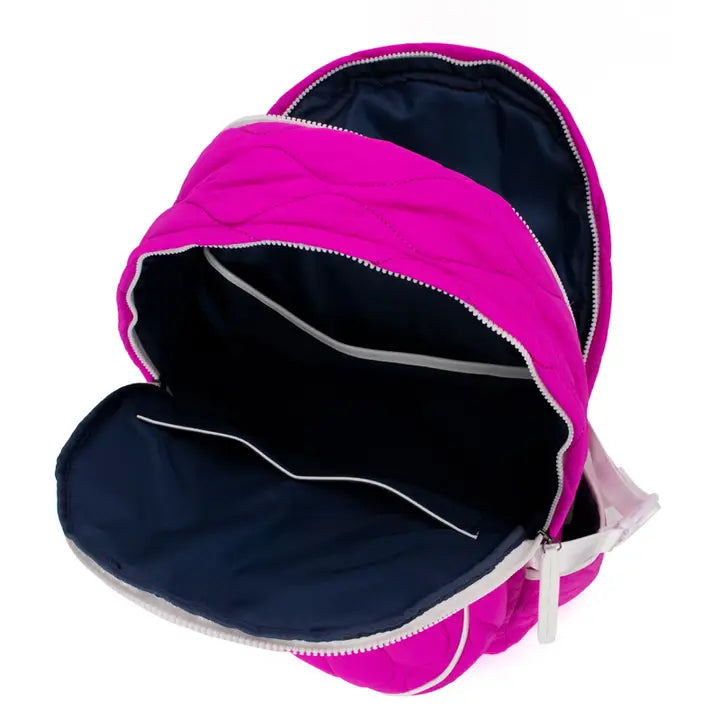 TENNIS COURTSIDE BACKPACK - VIVID PINK