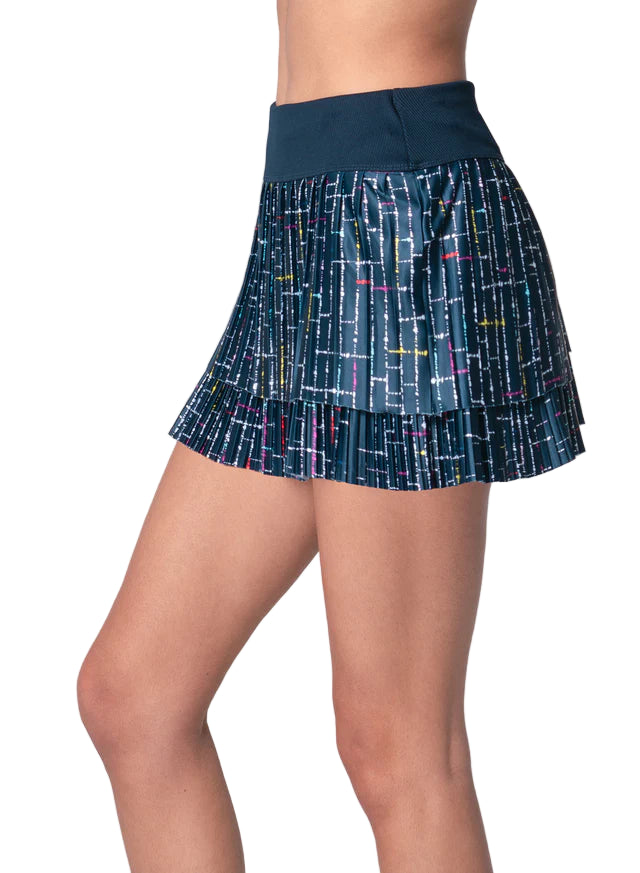 LOVIN' BOUCLE PLEATED SKIRT - MDN