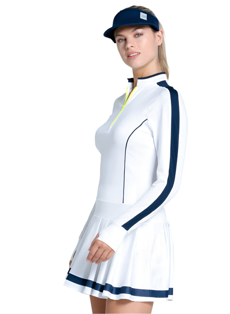 FAST MOTION L/S DRESS - MIDNIGHT
