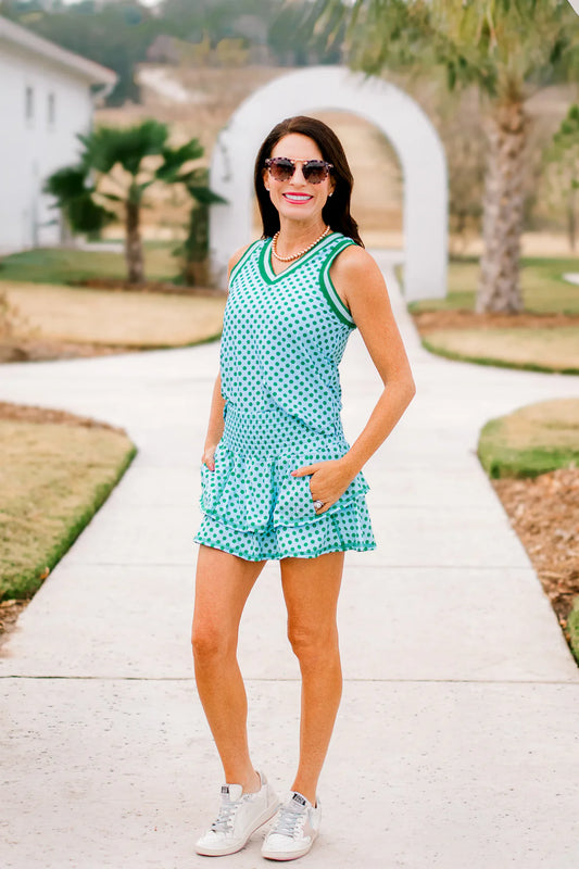 RUFFLE SKIRT - DOTS MASTERS