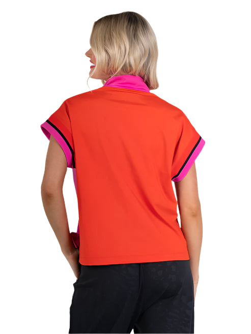 POPPY PULLOVER - BERRY COLORBLOCK