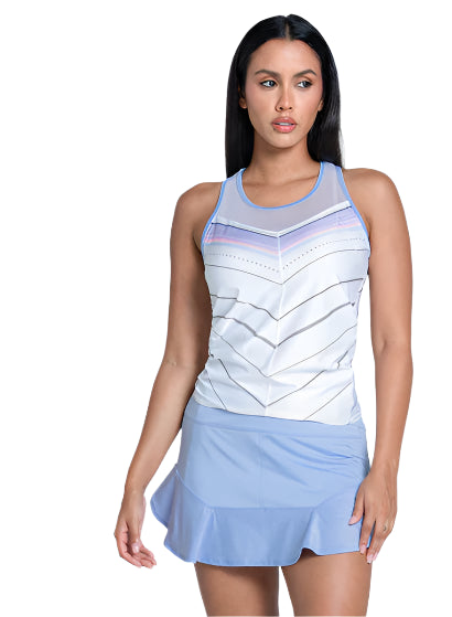 LAVENDER LOVE TIE BACK TANK