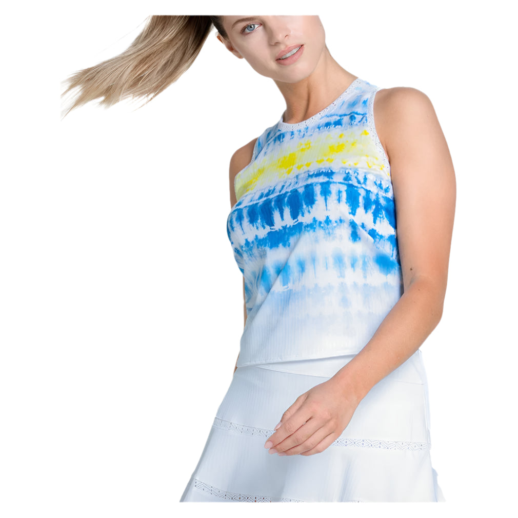 SHIBORI WAVE TANK- ROYAL