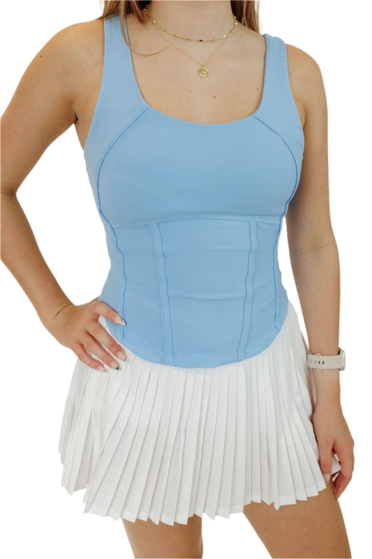 RAVEN CORSET - SPRING BLUE