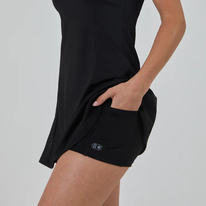 COURTSIDE DRESS - BLACK