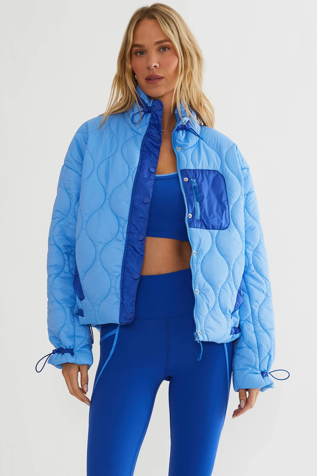 HARVIE JACKET - BLUEBELL