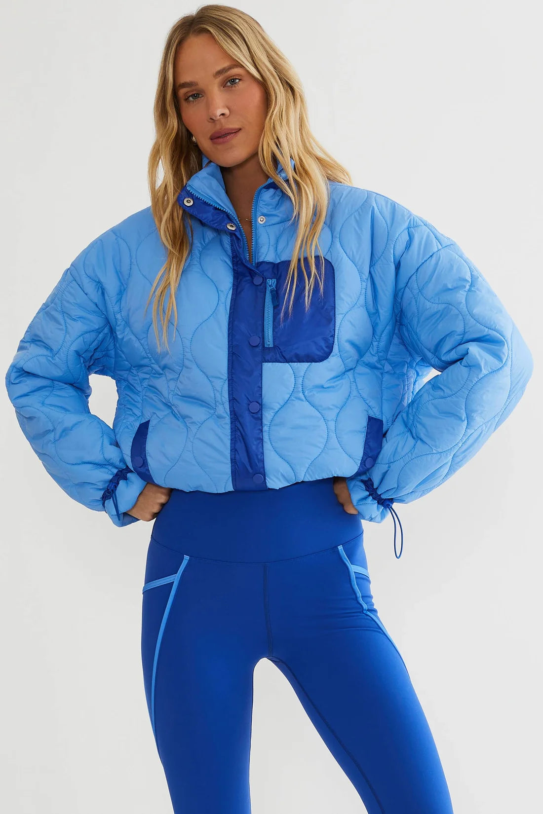 HARVIE JACKET - BLUEBELL
