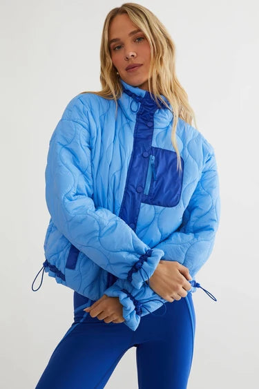 HARVIE JACKET - BLUEBELL