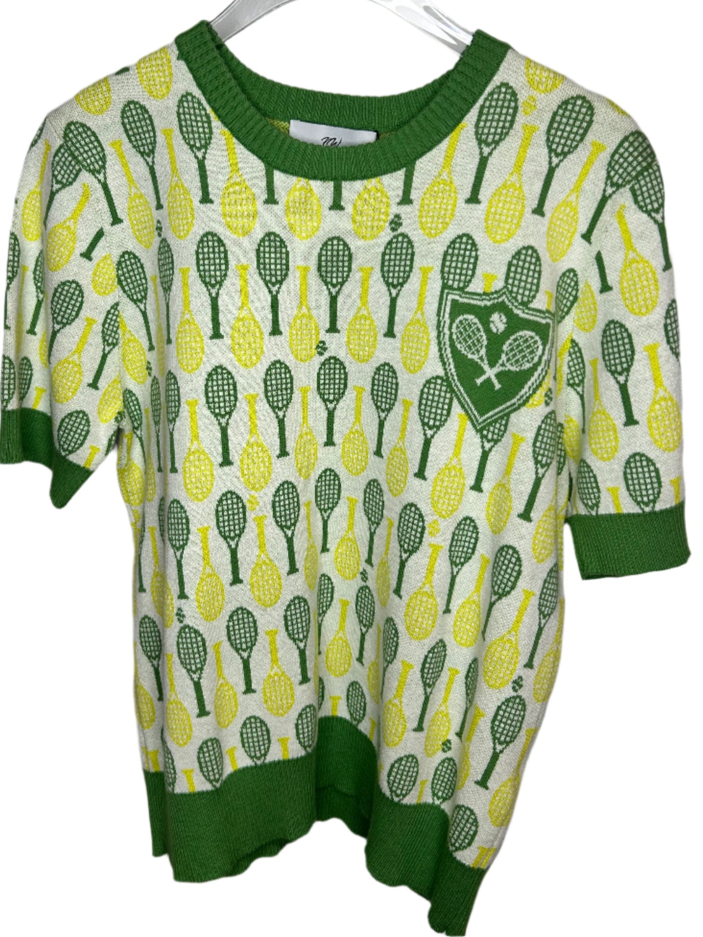 TENNIS CREW NECK - LIME