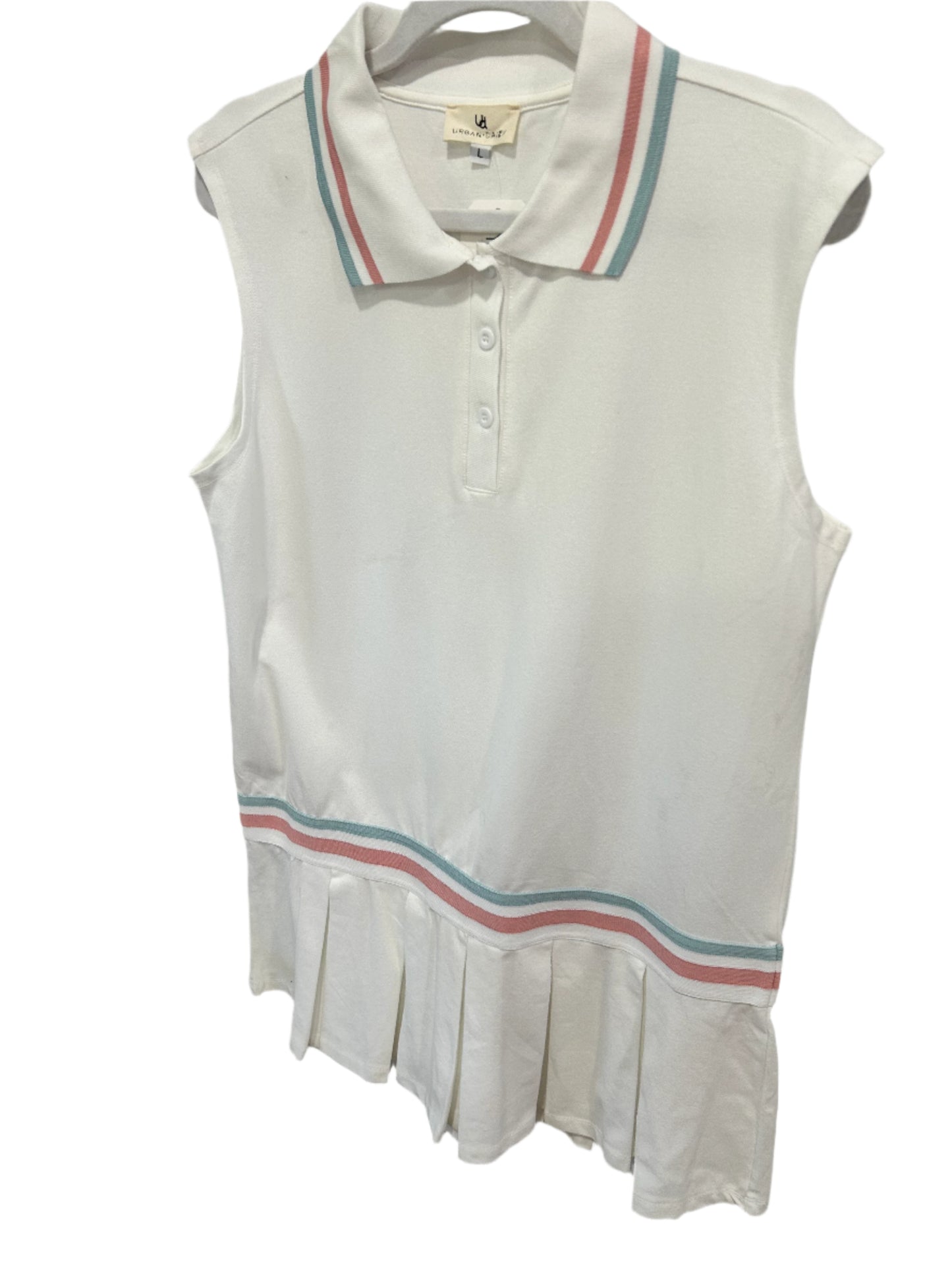 COLLARED COTTON DRESS URBAN DAISY
