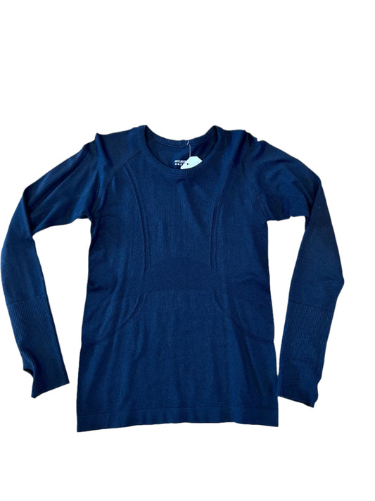 NAOMI ACTIVE TOP LS BLACK