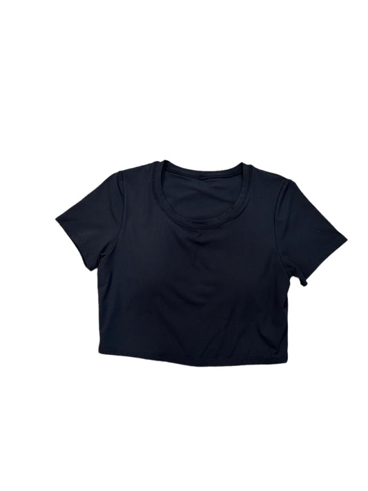 CLASSIC CROP TEE - BLACK
