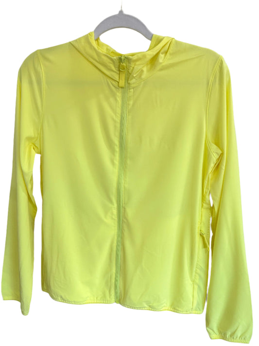 ZIP-UP RUNNING JACKET-LIME