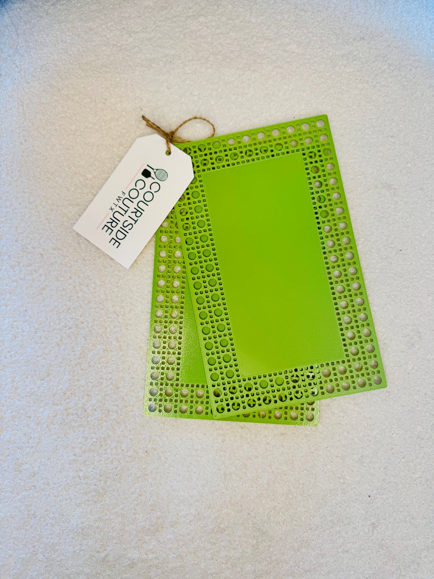RATTAN SHUFFLER SET