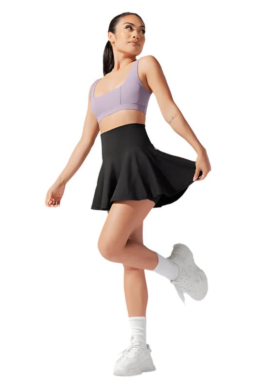TWIRL SKORT - BLACK