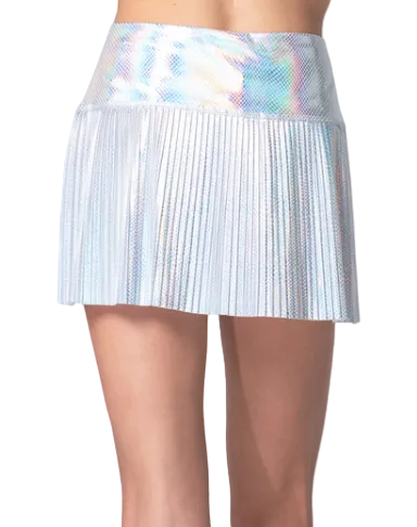 PLEATED SKIRT - SNAKE