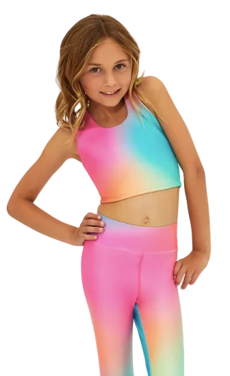 LITTLE CLEMENTINE TOP - STRAWBERRY SUNSET
