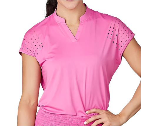 CUT OUT TEE - PINK